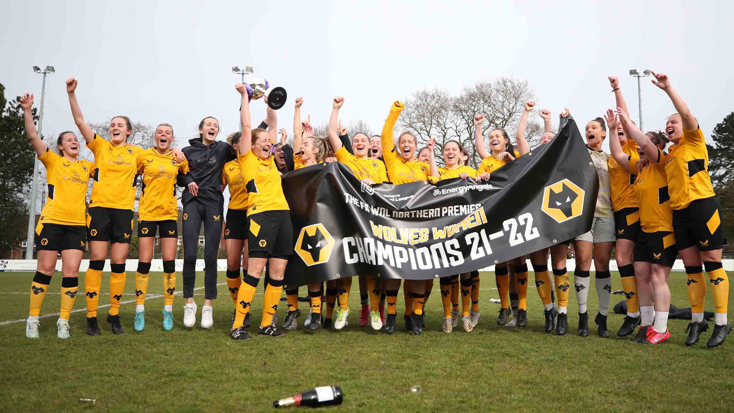 Wolves Women crowned champions Women's FirstTeam News Wolverhampton Wanderers FC
