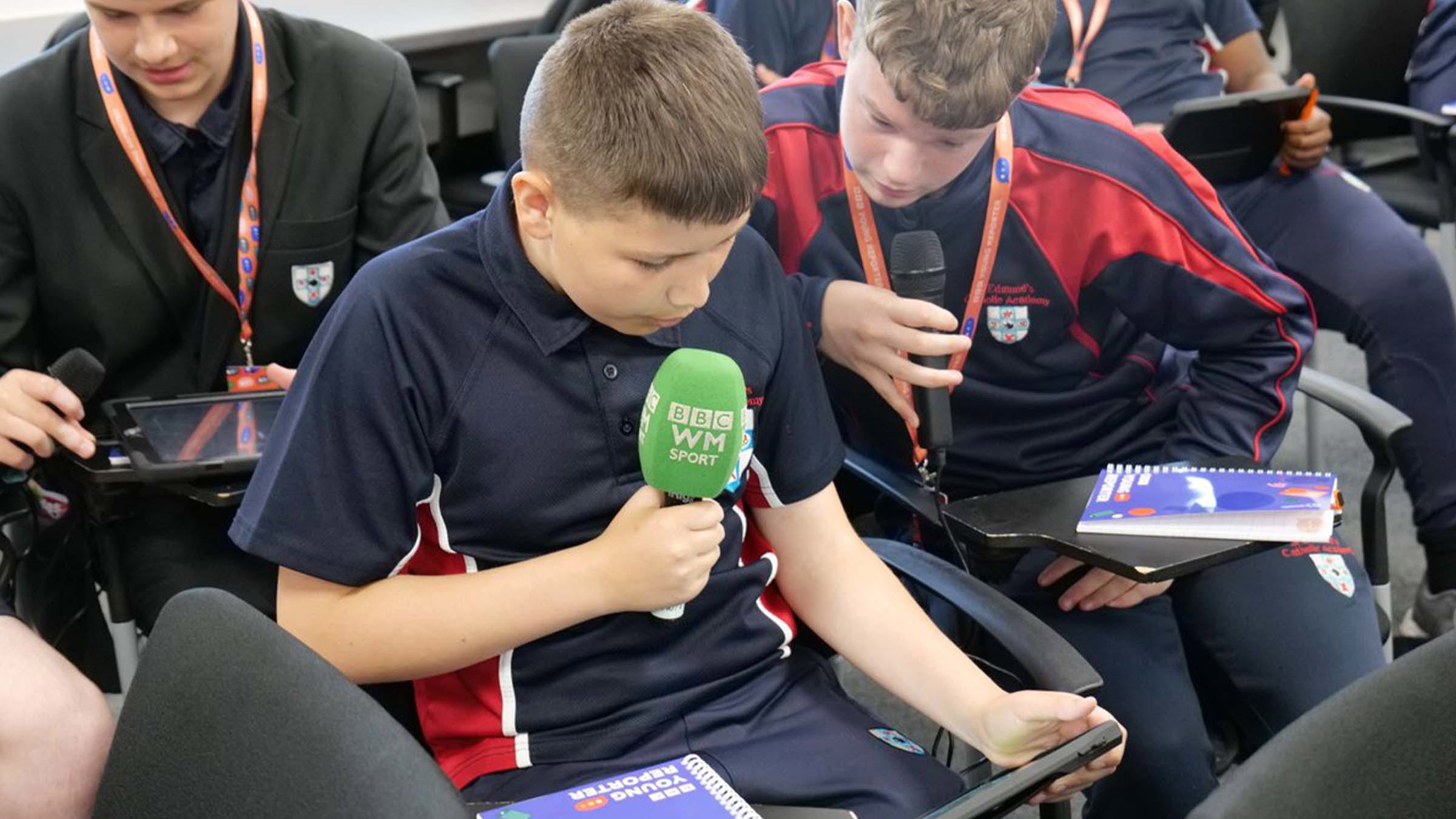 Young Reporters BBC Young Reporter Comes to Molineux | Foundation | News ...