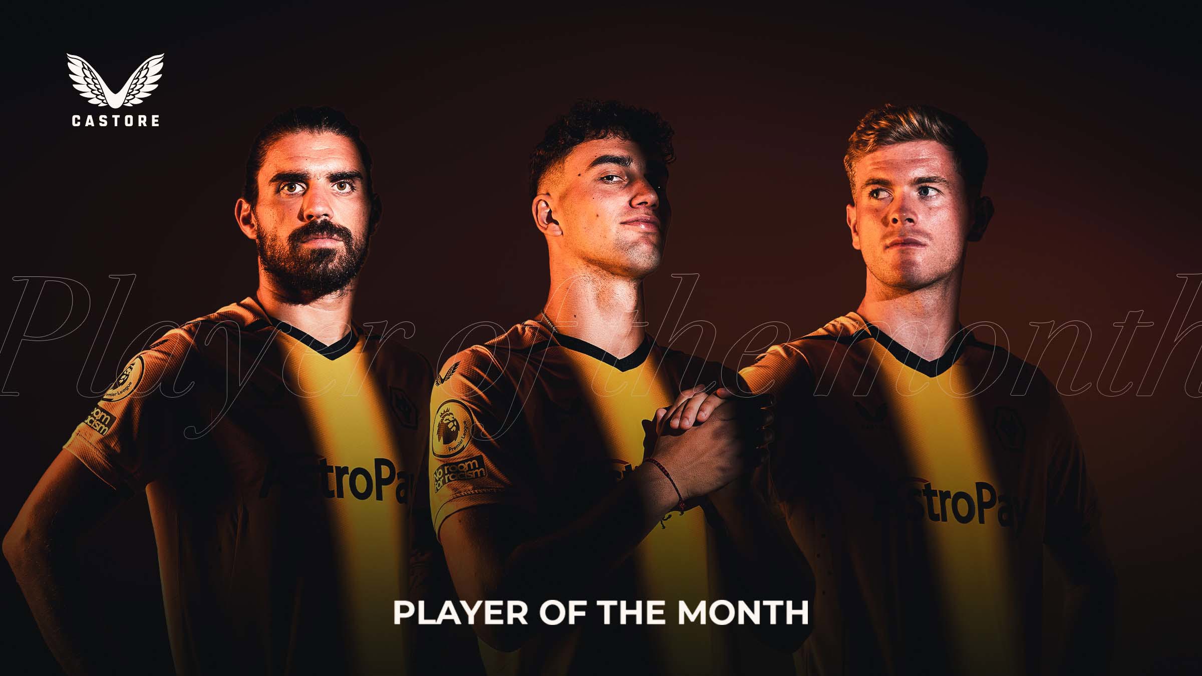 Castore Player of the Month | August | Men's First-Team | News ...