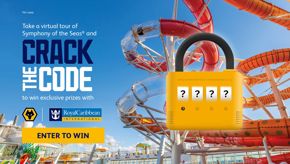 Can you Crack the Code? Win prizes with Royal Caribbean