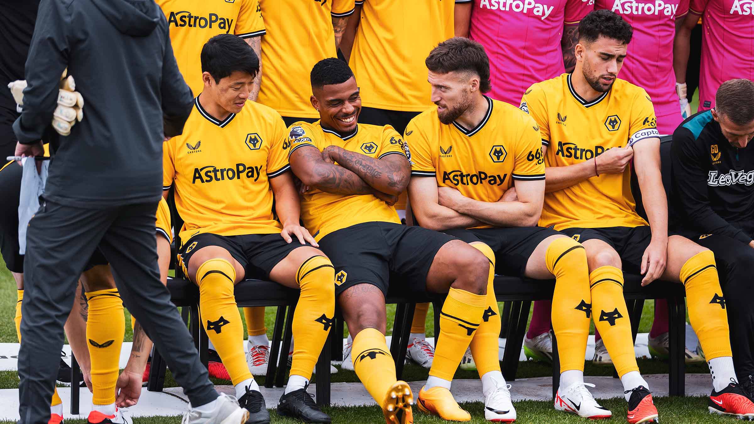 Gallery Behind the scenes of Wolves' 2023/24 squad photo Men's