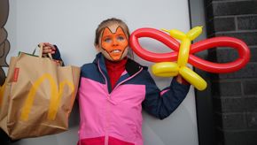McDonald's host Wolves family fun day