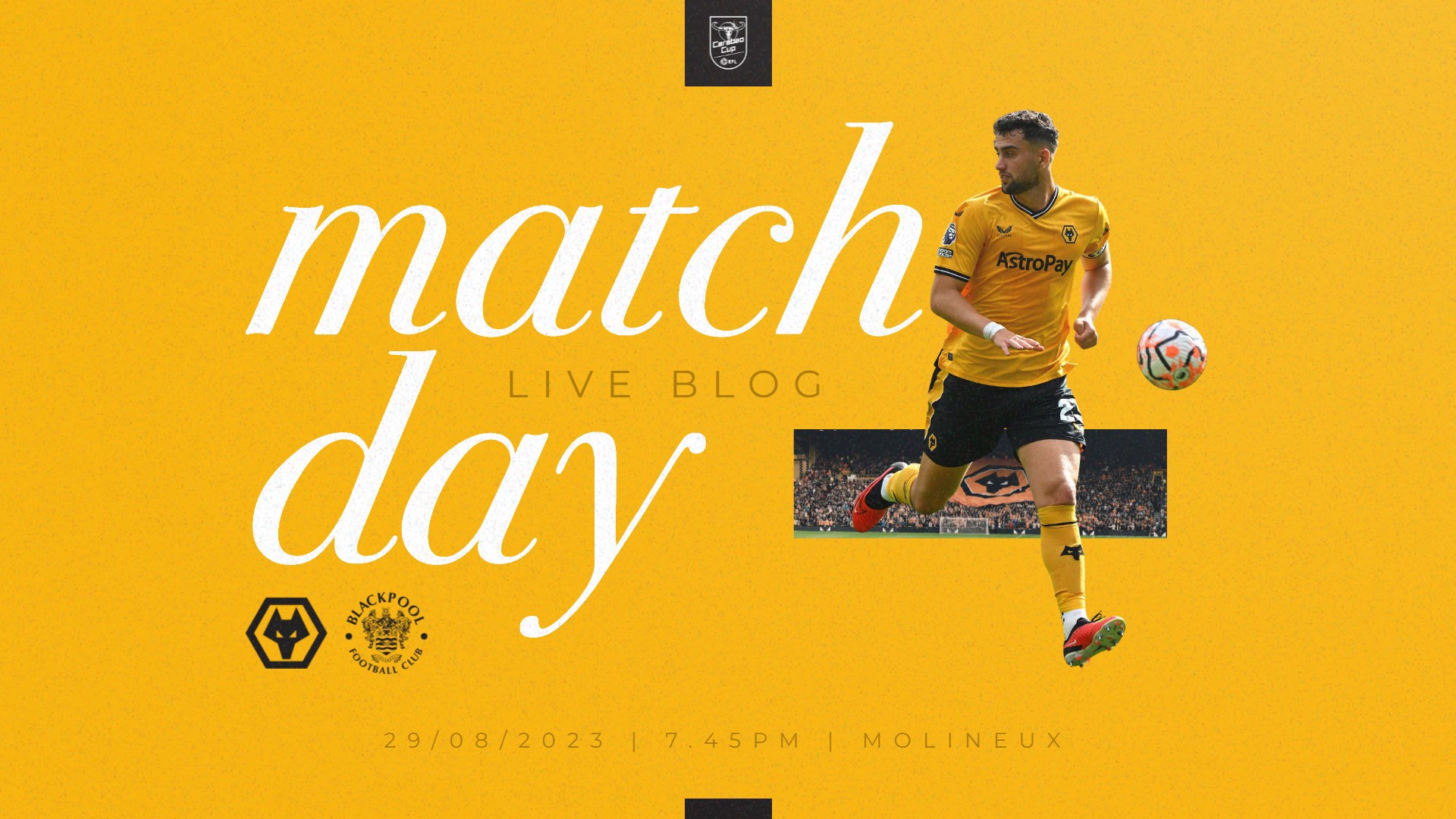 Matchday Blog | Wolves vs Blackpool | Men's First-Team | News ...