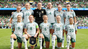 Turner | On her first competitive caps for Northern Ireland