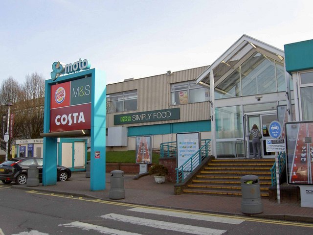 Motorway service station