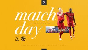 Matchday Blog | Crystal Palace vs Wolves