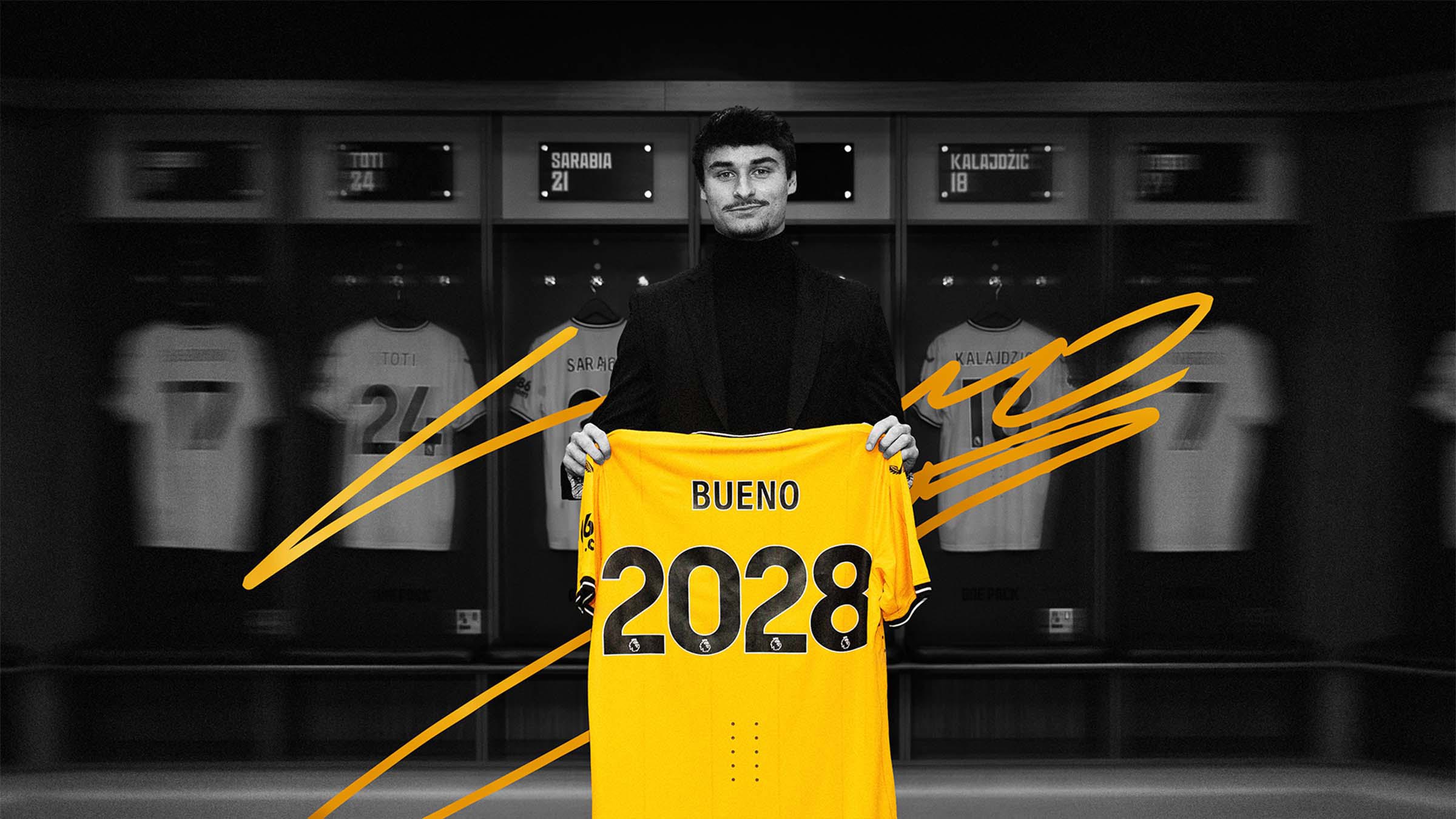 Bueno commits long-term future to Wolves | Men's First-Team | News ...